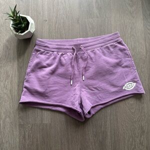 Dickies Lavender Cotton Drawstring Shorts